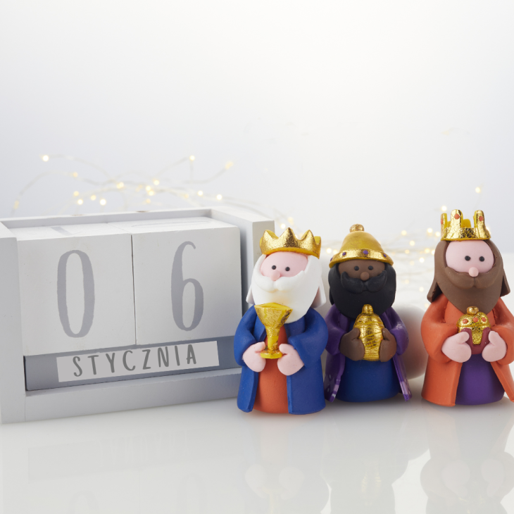 Figurki Trzech Króli.