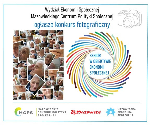 Zaproszenie do udziału w konkursie fotograficzny „Senior w obiektywie ekonomii społecznej”