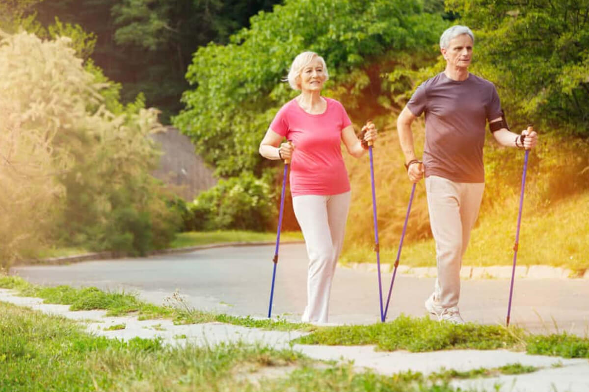 nordic walking dla seniora